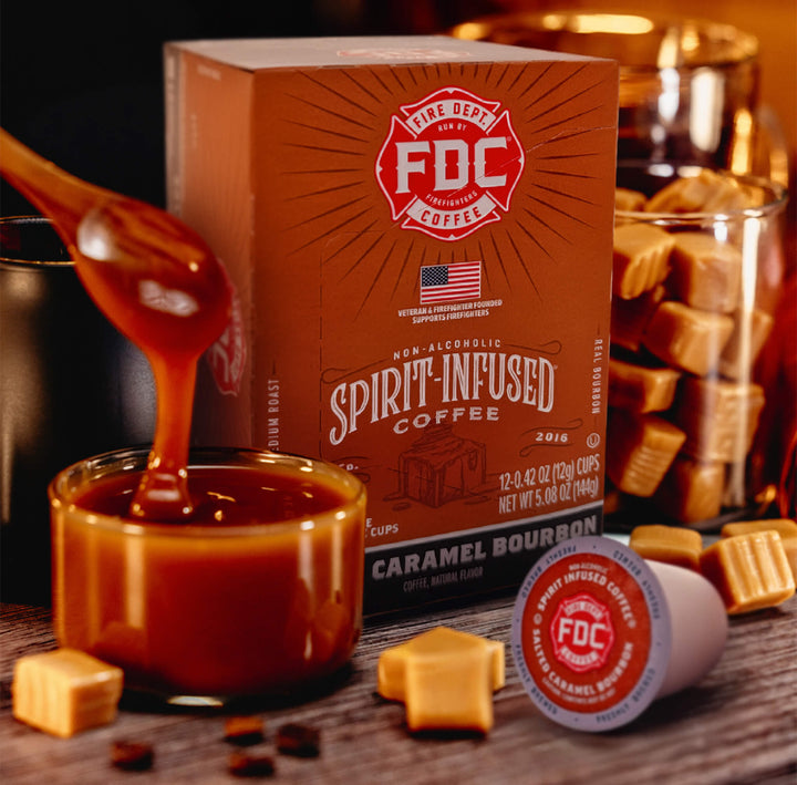 Salted Caramel Bourbon Infused Coffee Pods
