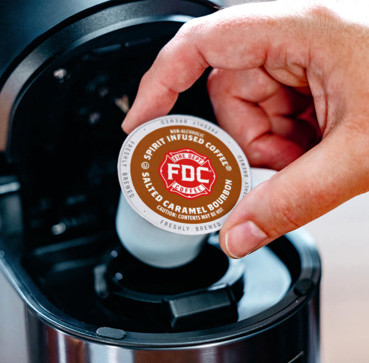 Salted Caramel Bourbon Infused Coffee Pods