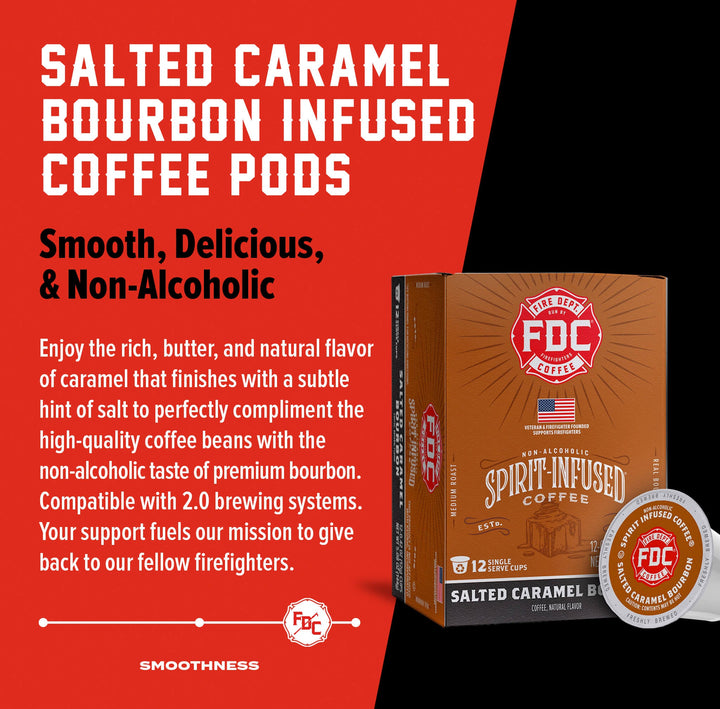 Salted Caramel Bourbon Infused Coffee Pods