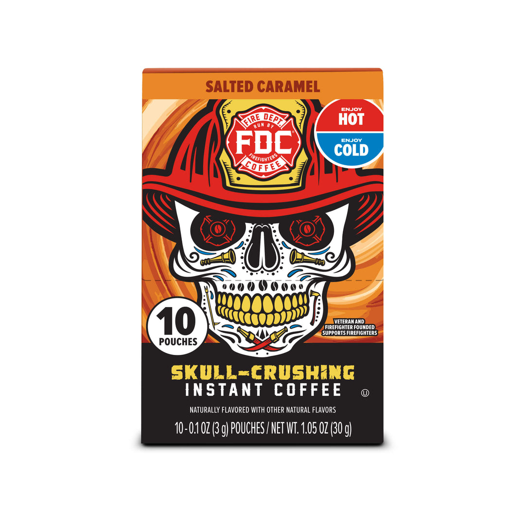 Salted Caramel Skull-Crushing Instant Coffee