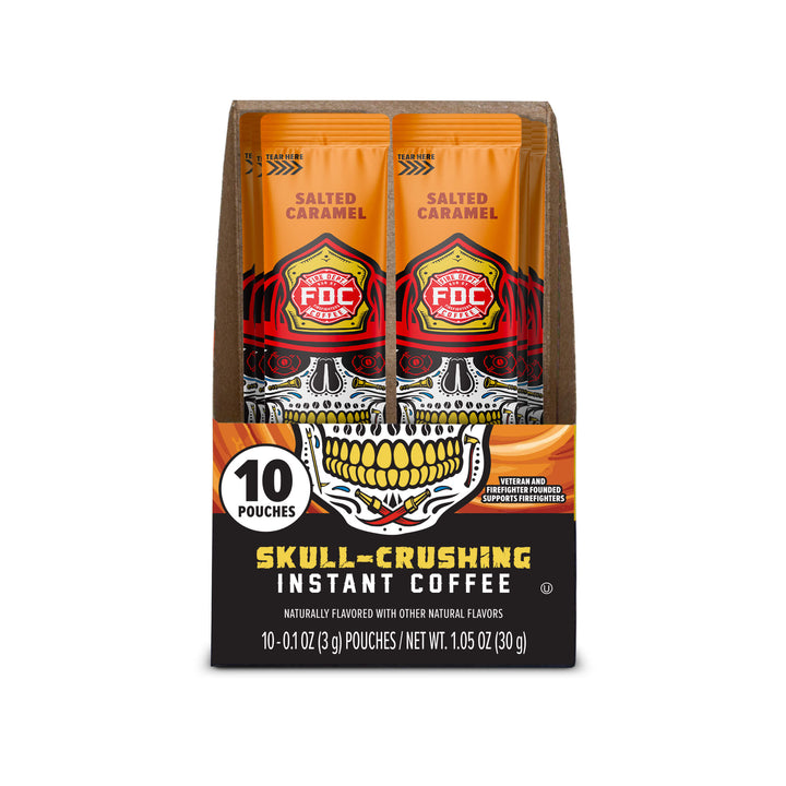 Salted Caramel Skull-Crushing Instant Coffee