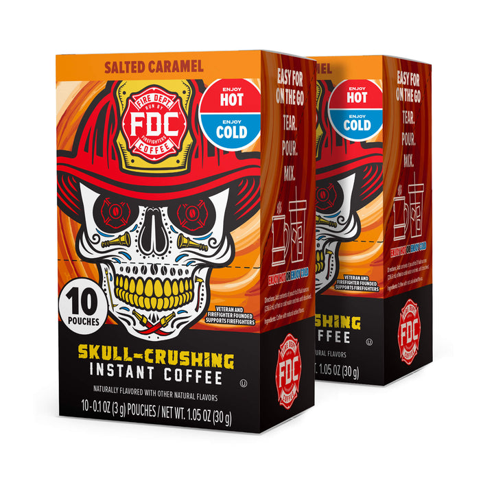 Salted Caramel Skull-Crushing Instant Coffee