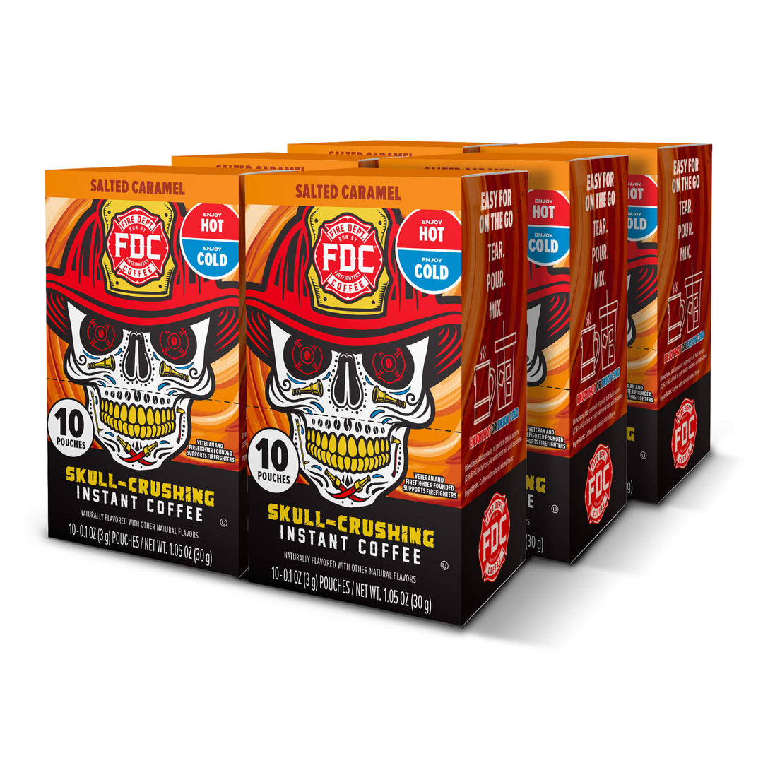 Salted Caramel Skull-Crushing Instant Coffee