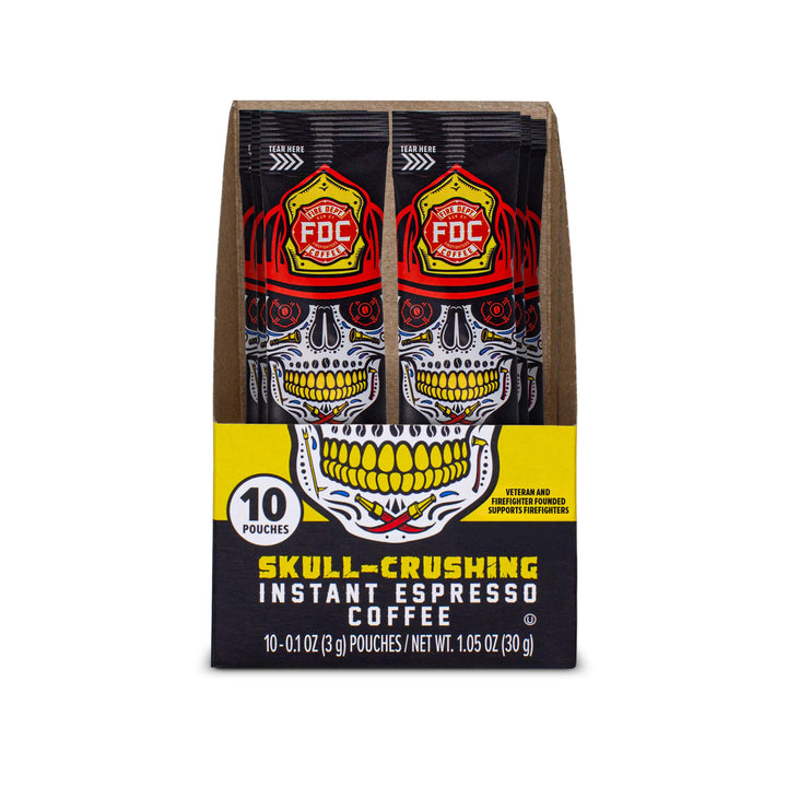 Skull Crushing Instant Espresso Coffee