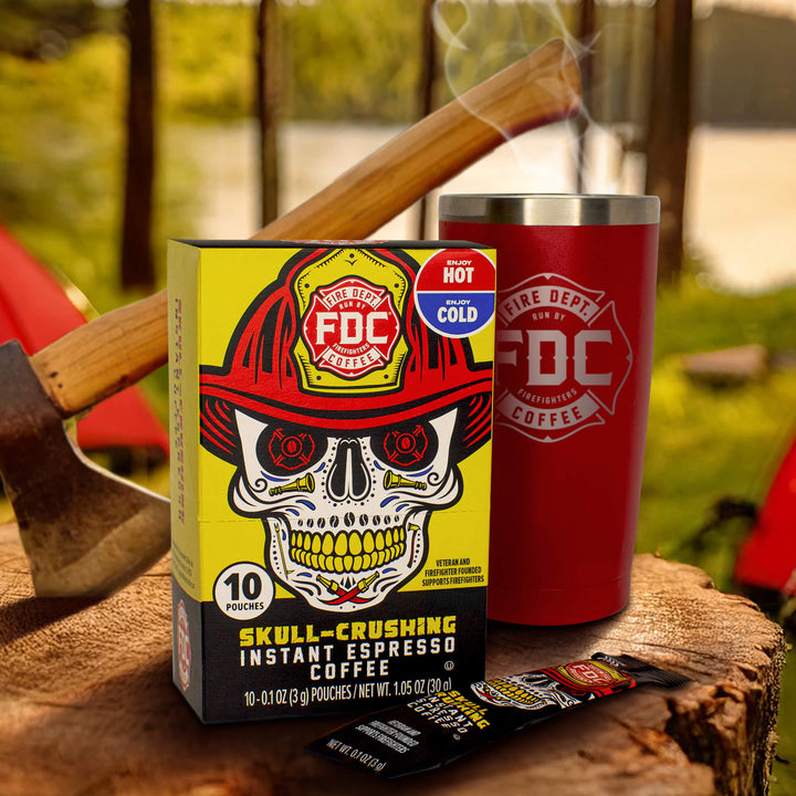 Skull Crushing Instant Espresso Coffee