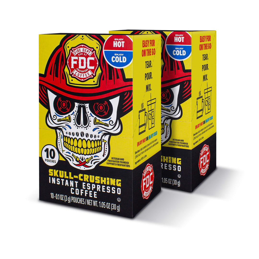 Skull Crushing Instant Espresso Coffee