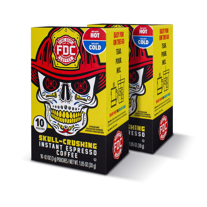 Skull Crushing Instant Espresso Coffee