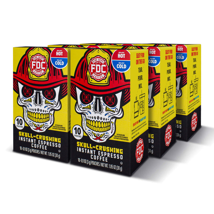 Skull Crushing Instant Espresso Coffee