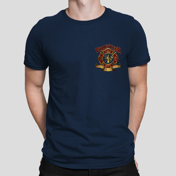 Classic design firefighter tee