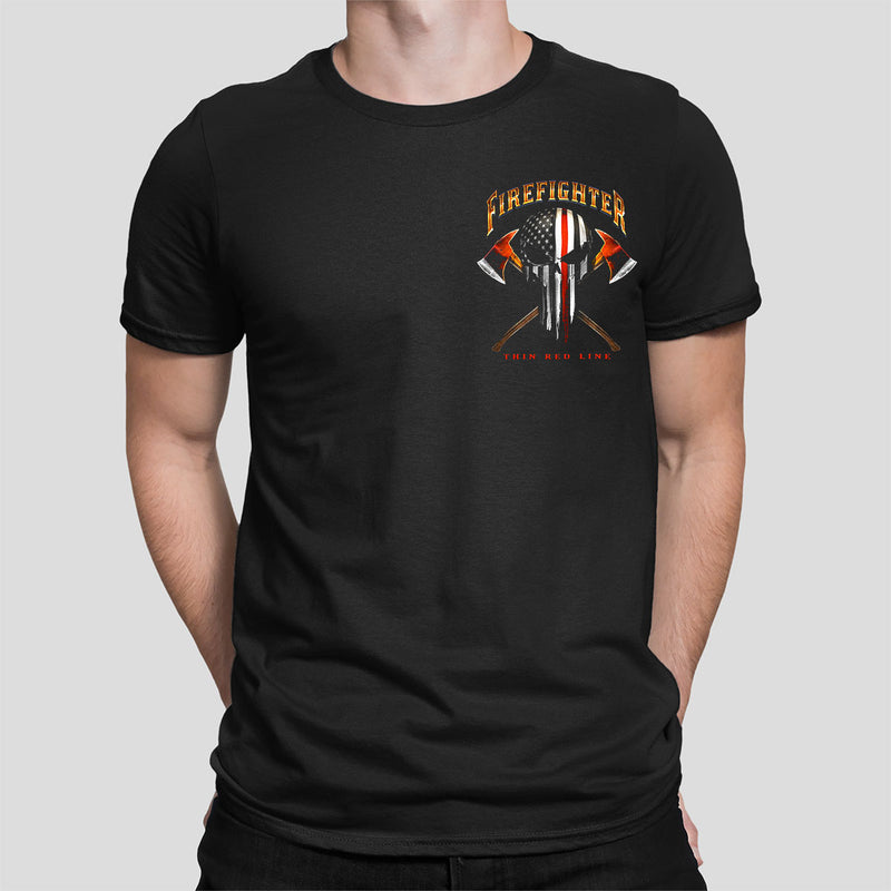 Gift Ideas for Firefihgter - Black T-Shirt