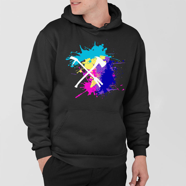 Miami Vice style fire department hoodie
