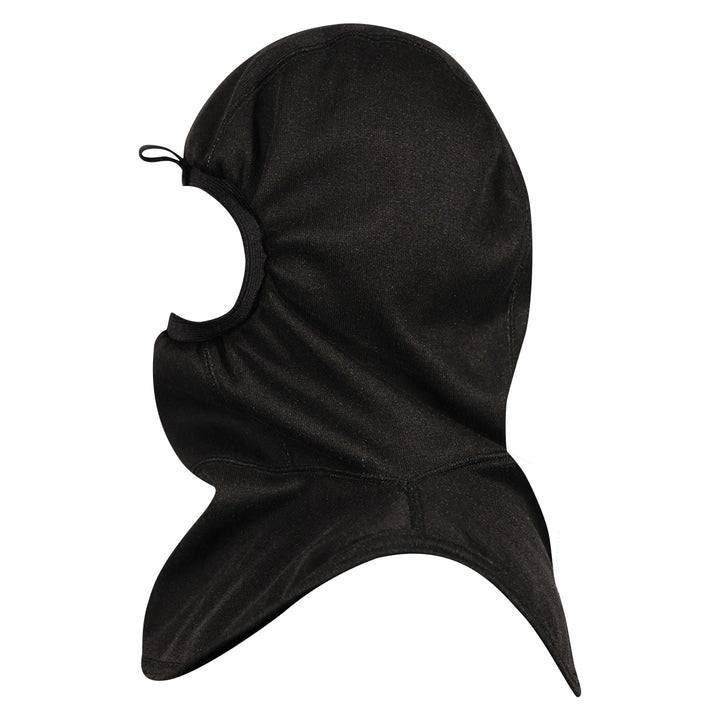 MajFire FORTEX structural firefighting hood first side view – single-layer Nomex Nano Flex trilaminate