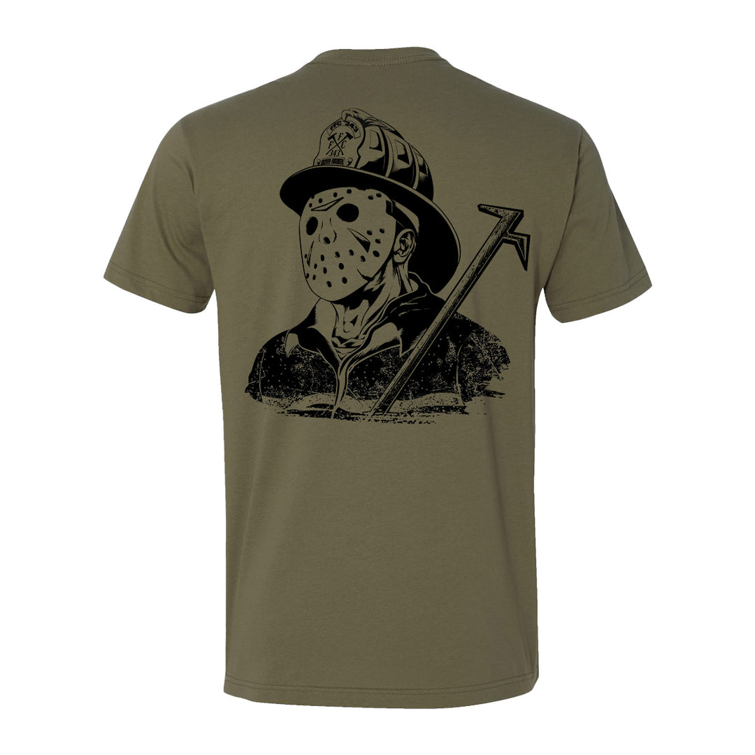 Classic firefighter soft cotton t-shirt for men