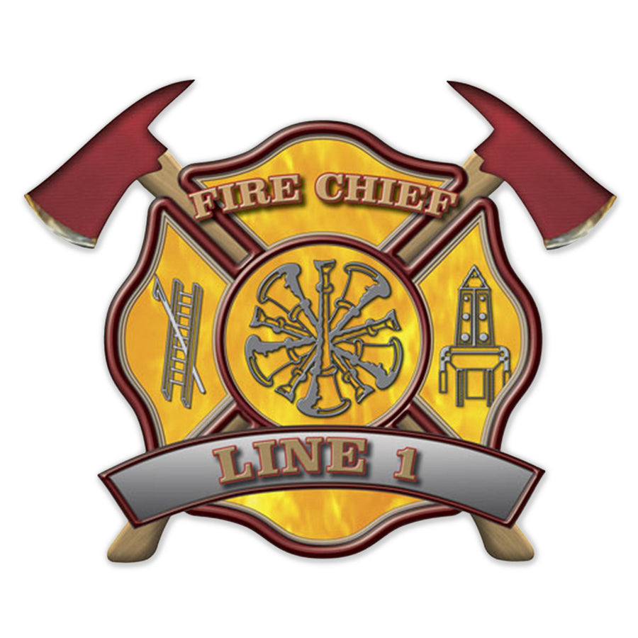 Fire Chief Decal