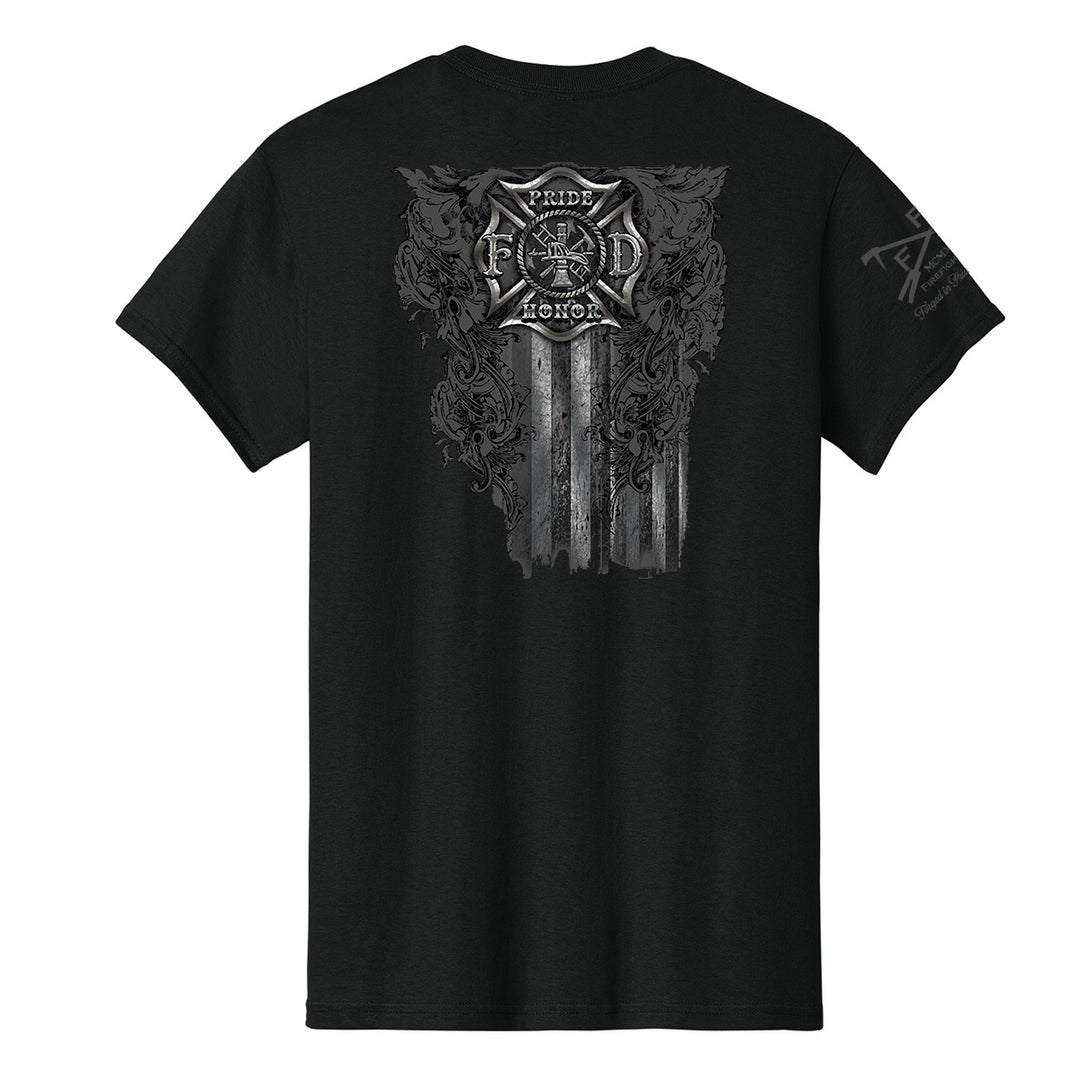 Black t-shirt with 'Don't Skip Leg Day' text on a white background #color_black