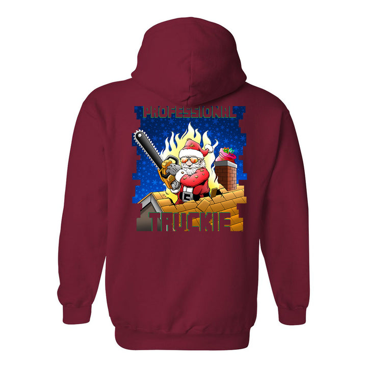 Professional Truckie Santa Firefighter Premium Hoodie