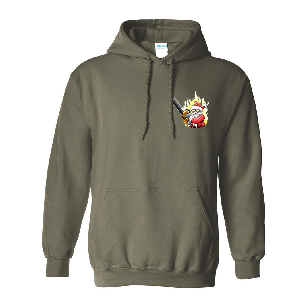 Professional Truckie Santa Firefighter Premium Hoodie