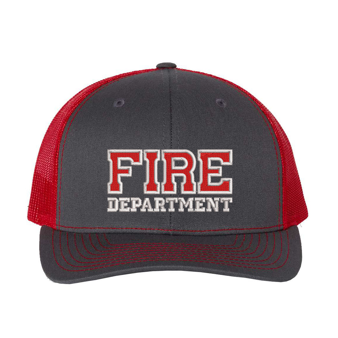 Fire Department Snapback Trucker Hat