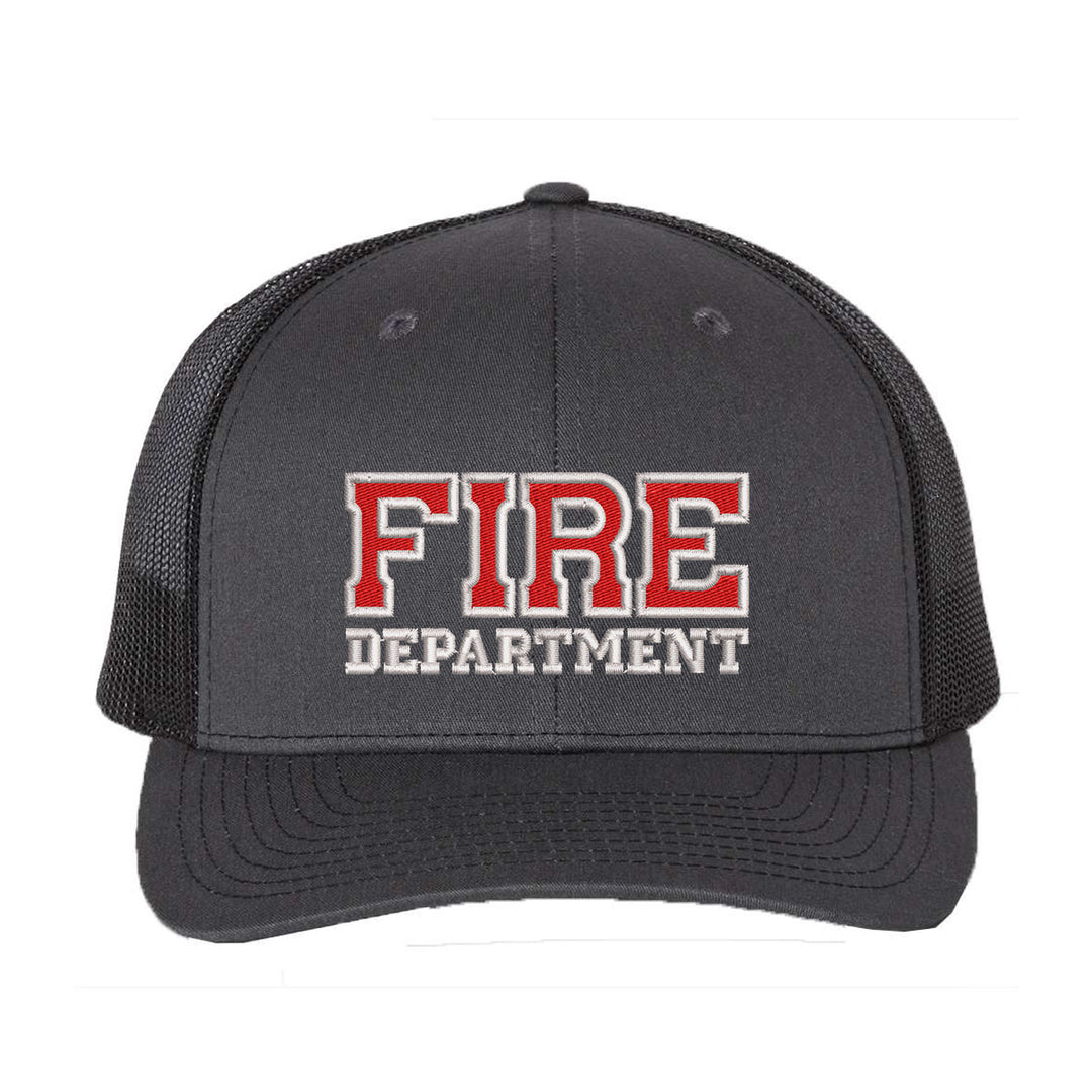 Fire Department Snapback Trucker Hat