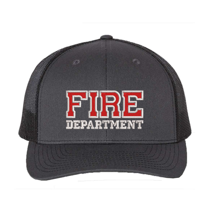 Fire Department Snapback Trucker Hat