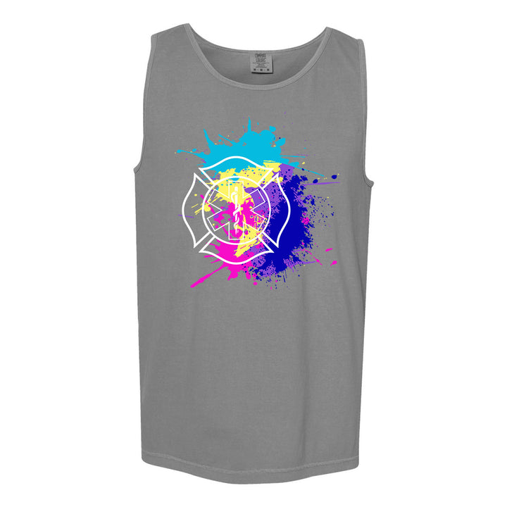 FFC 343 Fire Rescue Miami Vice Heavyweight Tank Top