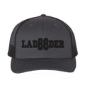 Personalized Ladder Blackout Snapback Trucker Hat