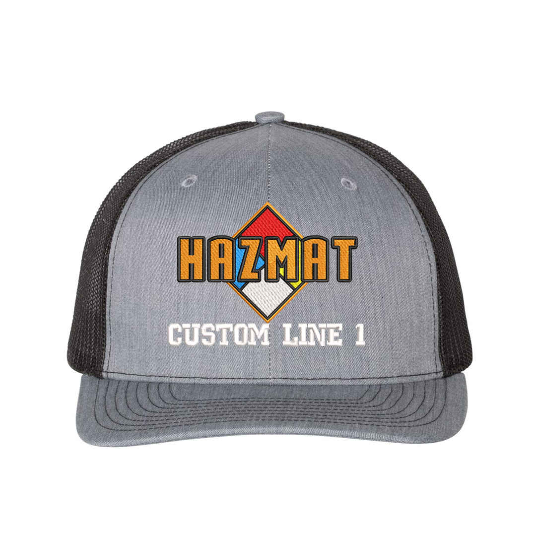 Customized Hazmat Snapback Trucker Hat