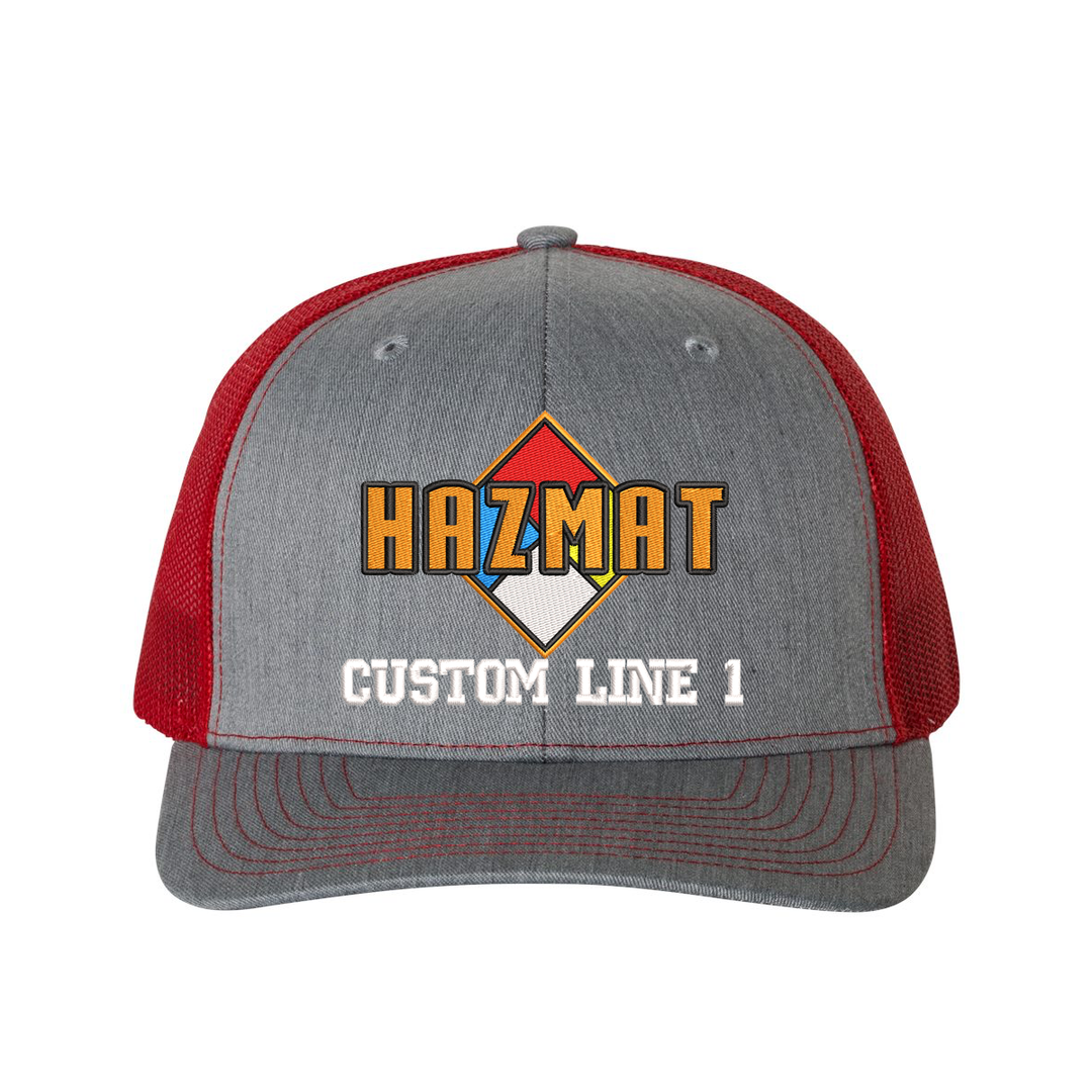 Customized Hazmat Snapback Trucker Hat