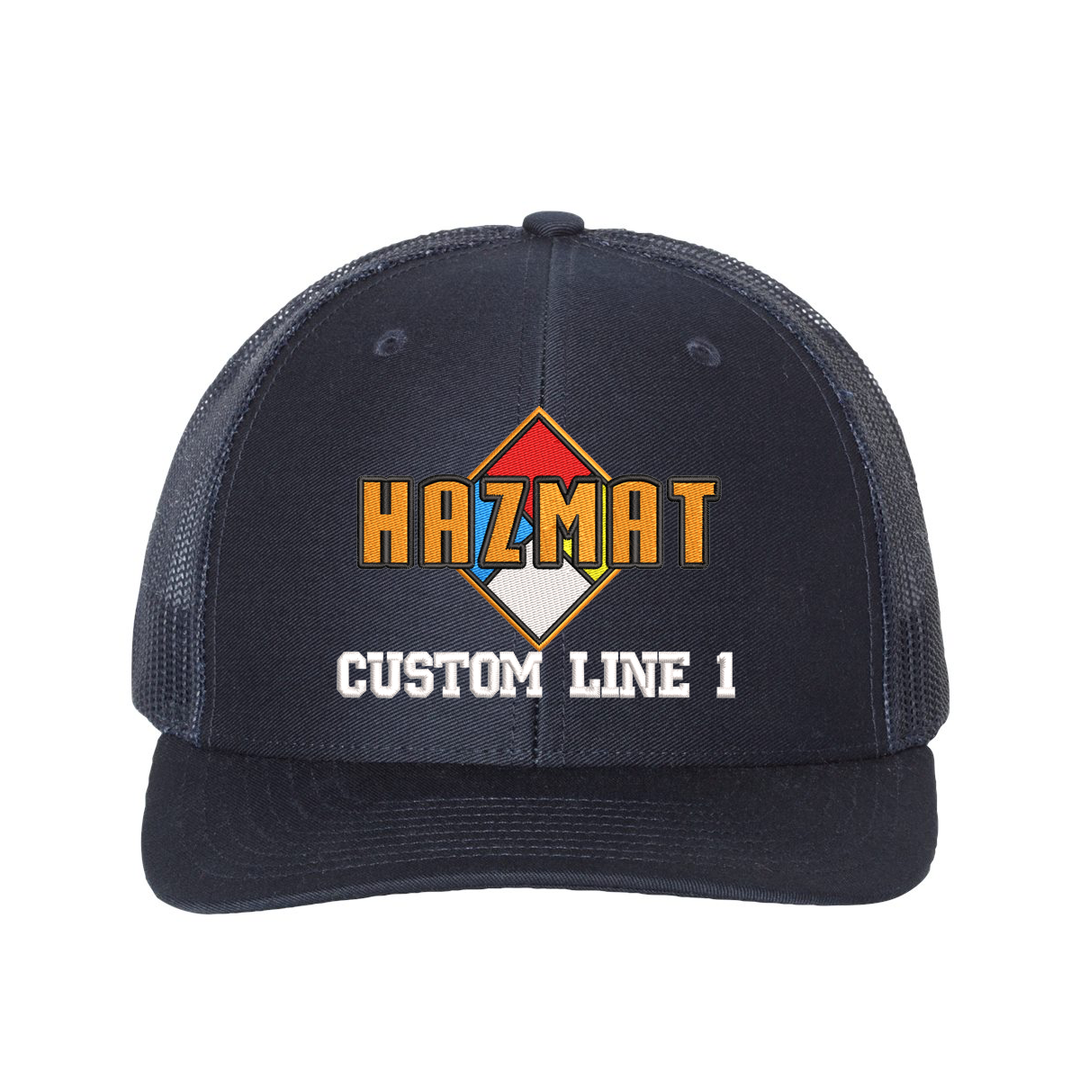 Customized Hazmat Snapback Trucker Hat