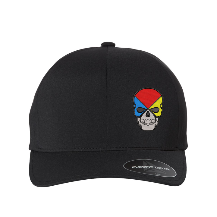 Hazmat Skull Delta Flexfit Hat