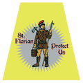 St Florian Helmet Tetrahedron Decal