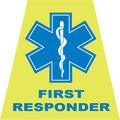 First Responder Tetrahedron Decal
