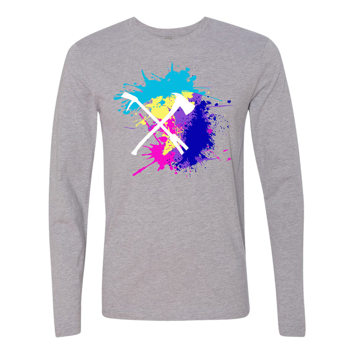 Miami Vice style fire long sleeve tee