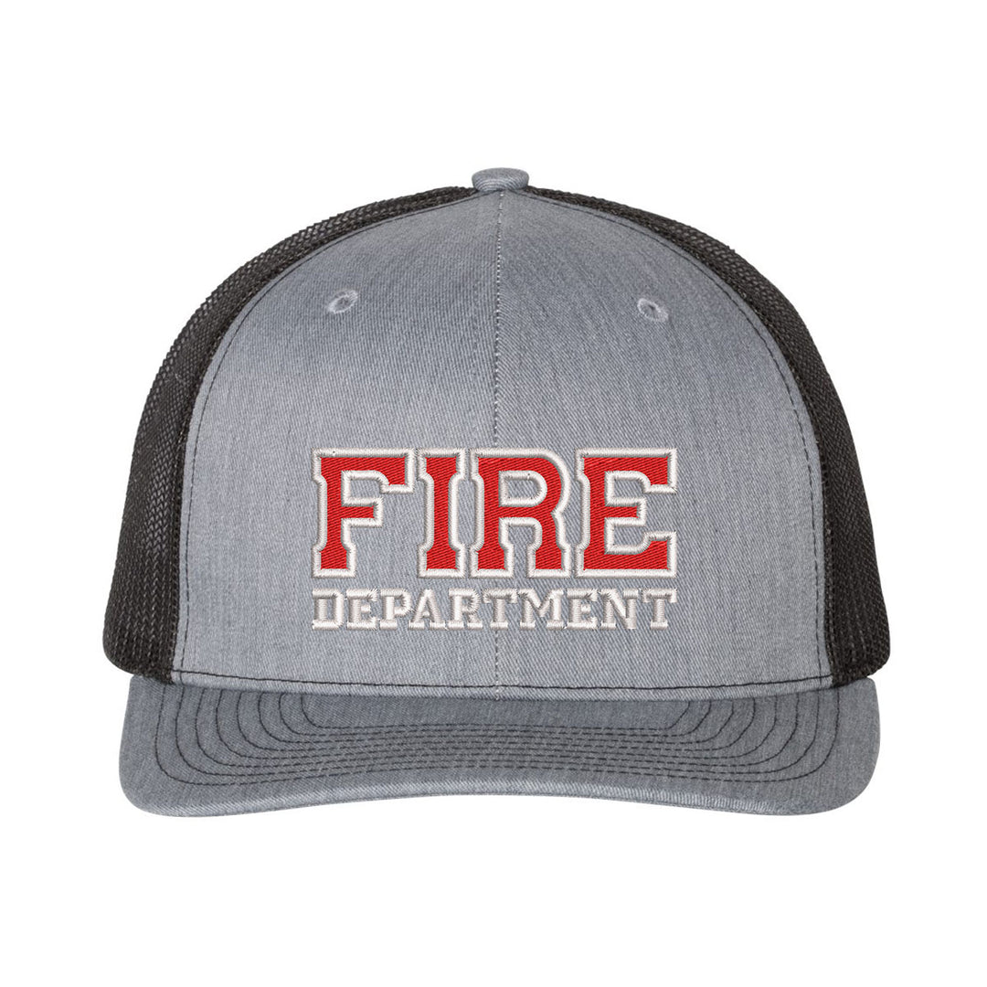 Fire Department Snapback Trucker Hat