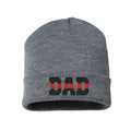 Thin Red Line Dad Beanie