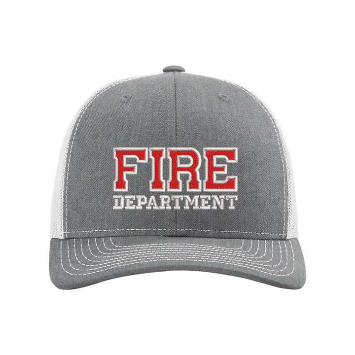 Fire Department Snapback Trucker Hat