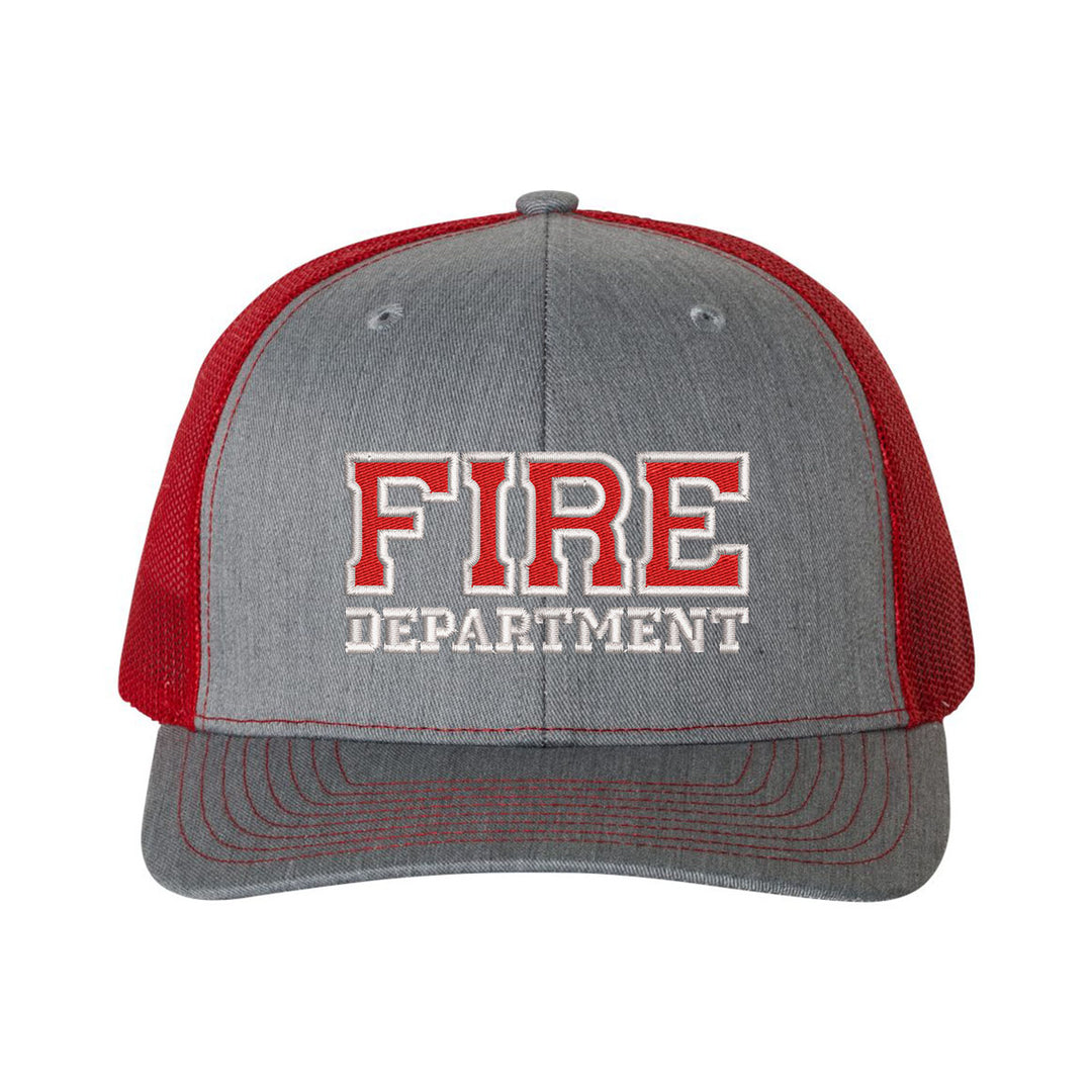 Fire Department Snapback Trucker Hat