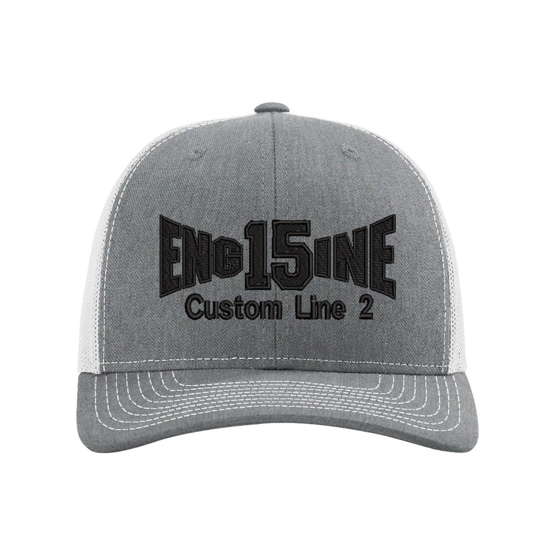 Personalized Fire Dept Engine Snapback Trucker Hat