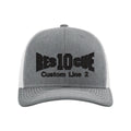 Personalized Fire Rescue Blackout Snapback Trucker Hat