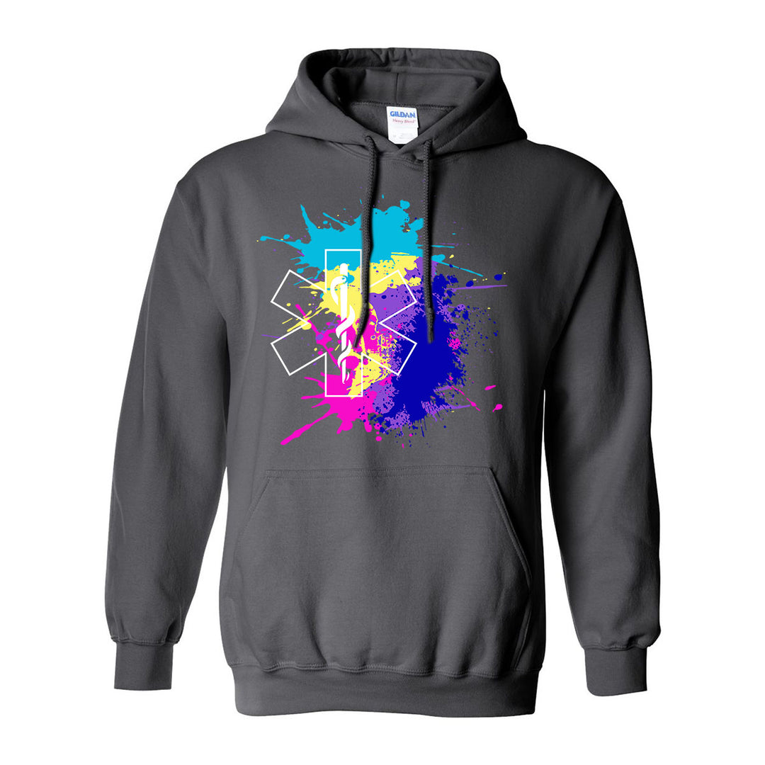 FFC 343 EMS Miami Vice hoodie – retro style for EMS professionals
