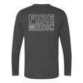 Customized Fire Medic Duty Premium Long Sleeve Shirt