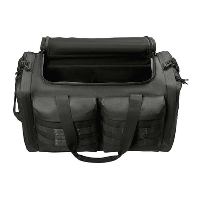 IAFF duffel bag with ventilated shoe compartment and padded carry handles