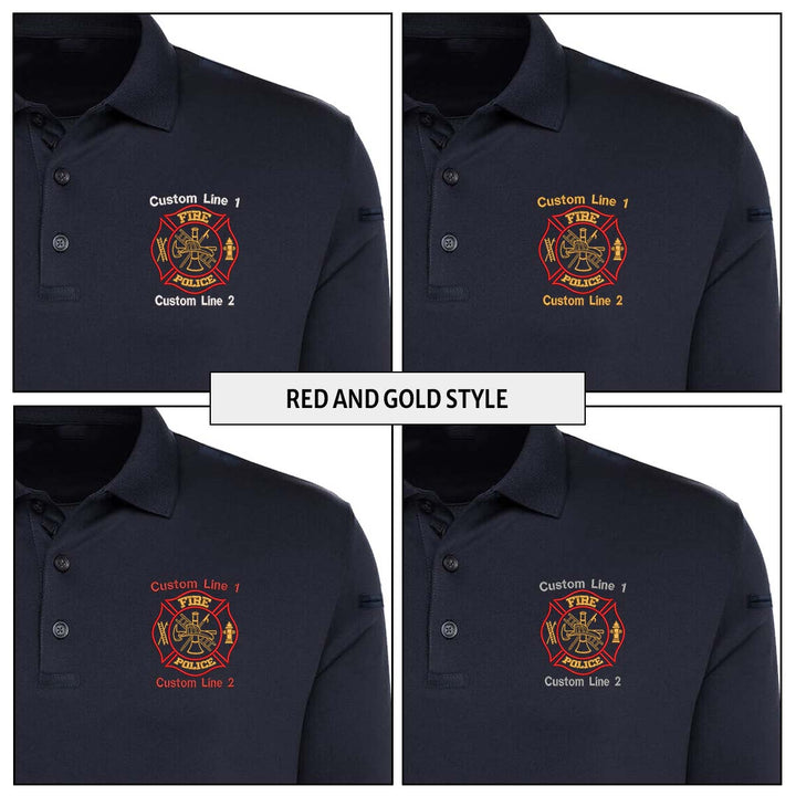 Game Sportswear Custom Fire Police Tactical Polo
