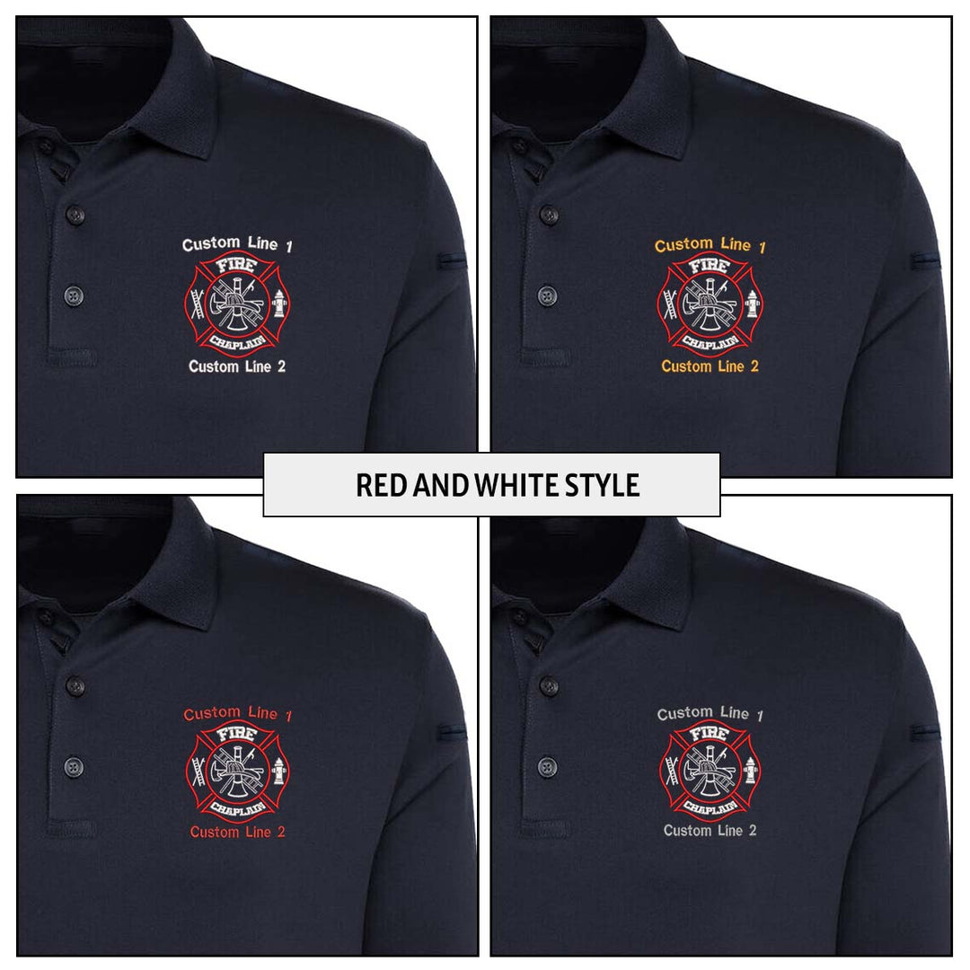 Game Sportswear Custom Fire Chaplain Tactical Polo