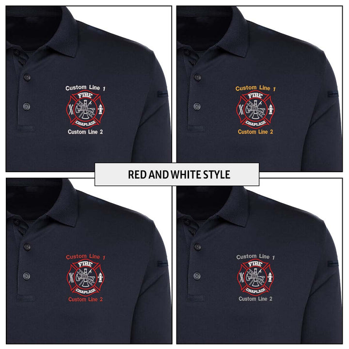 Game Sportswear Custom Fire Chaplain Tactical Polo