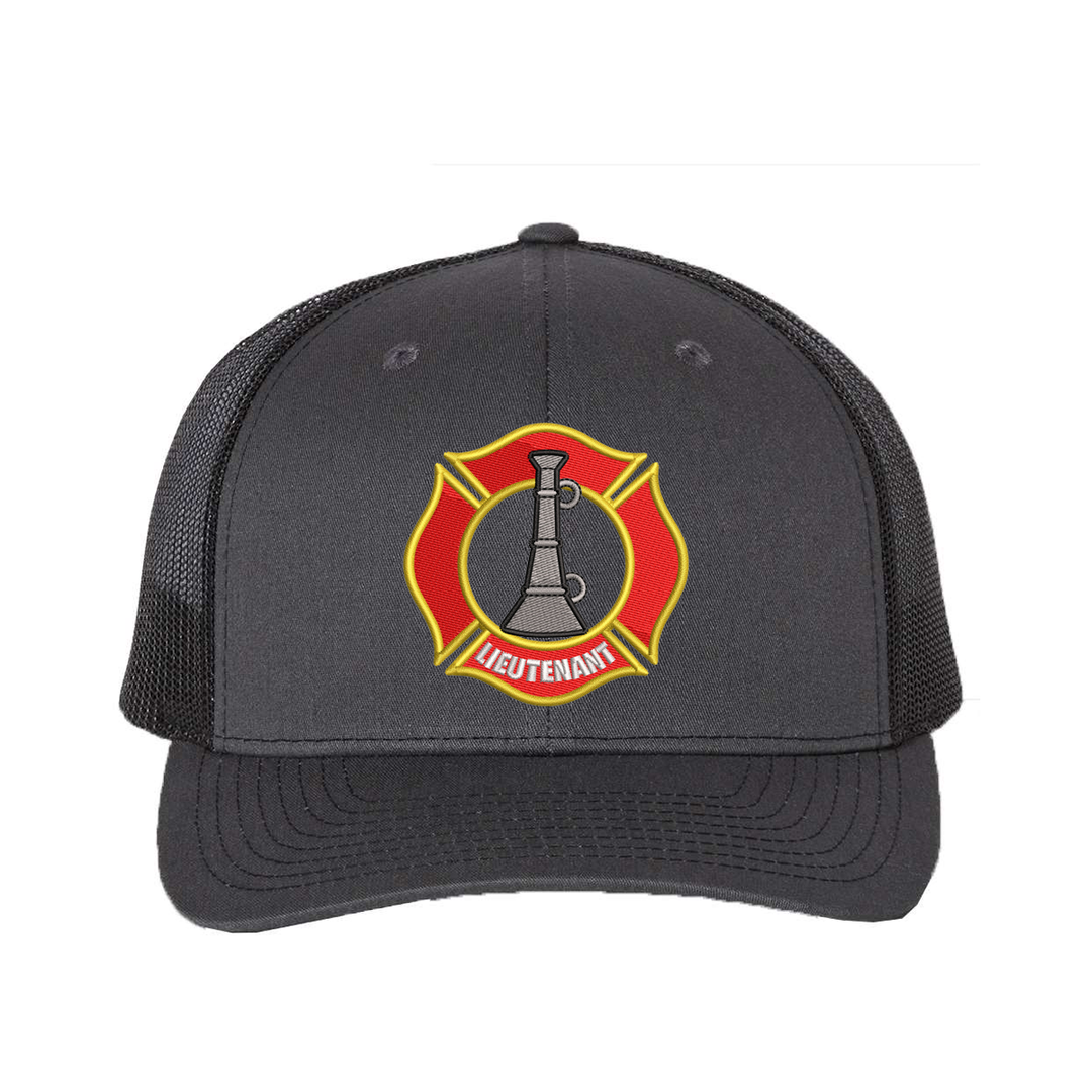 One Bugle Fire Lieutenant Snapback Trucker Hat