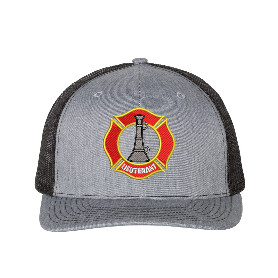 One Bugle Fire Lieutenant Snapback Trucker Hat