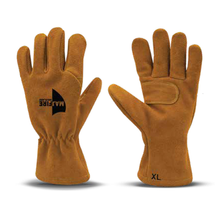 Majestic Fire Apparel MFA84 Wildland Firefighting Gauntlet Glove – front view
