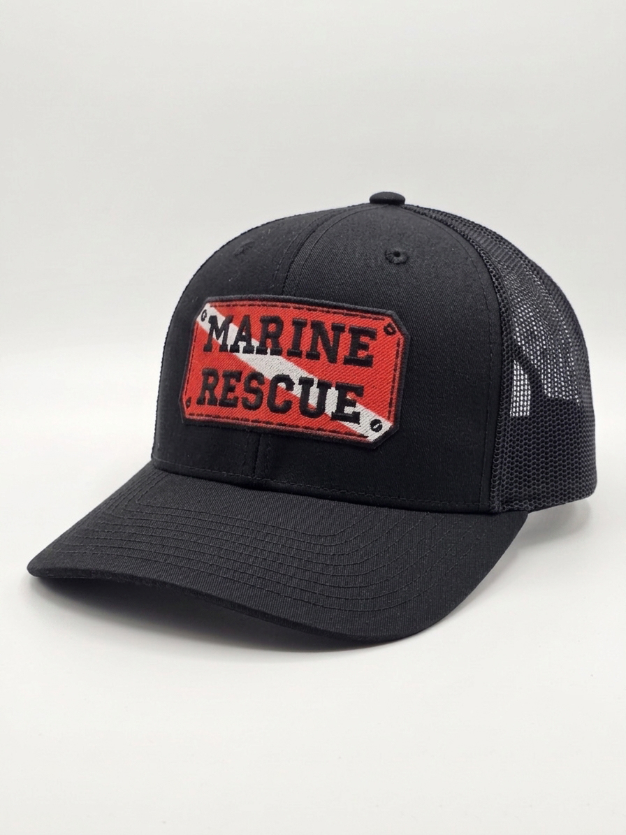 Marine Rescue - Richardson Trucker - Embroidered