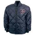 Customized Red and White Fire Department Bravest Jacket